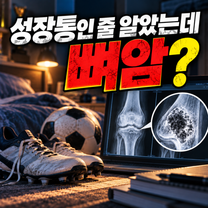 뼈암 증상 성장통과 구분하는 기준과 골육종 고액암 진단비