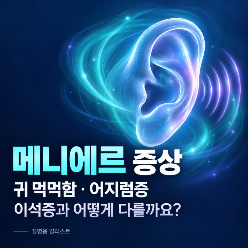 메니에르 증상, 이석증과 다른 점과 바로 진료받아야 할 신호