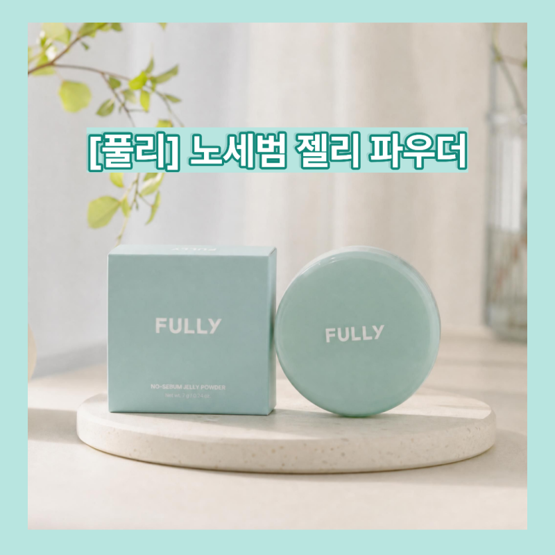 풀리 노세범 젤리 파우더 솔직후기 Ⅰ일반 파우더와 다른 젤리 제형,개기름 제거와 보송한 ....