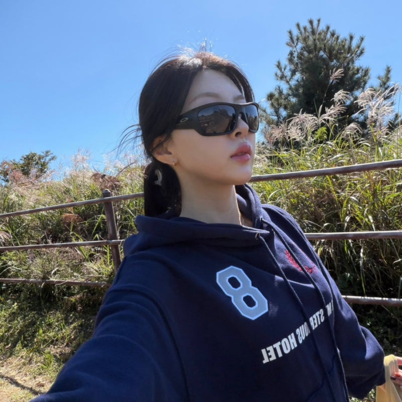 러닝고글 오클리 선글라스 데일리로도 너무 잘 쓰고 있음 Masseter 착용샷