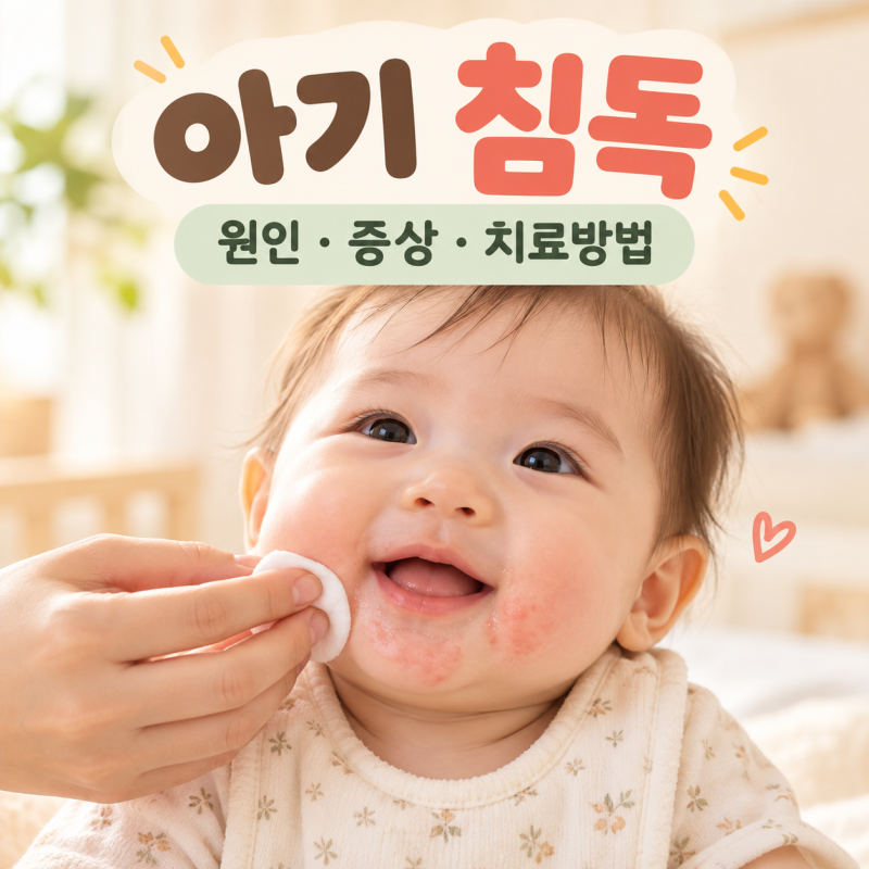 아기 침독 원인 및 증상 치료방법｜입 주변 빨갛고 오돌토돌할 때 이렇게 관리하세요