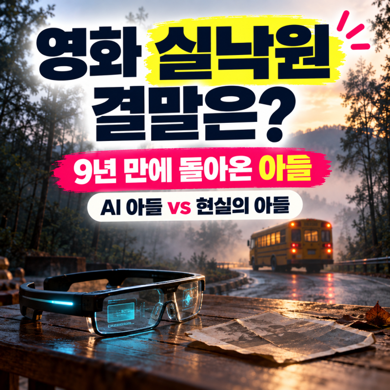 영화 실낙원 결말은? 돌아온 아들의 정체와 AI 아들이 남기는 의문
