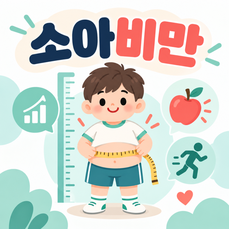 소아비만 기준부터 원인과 치료