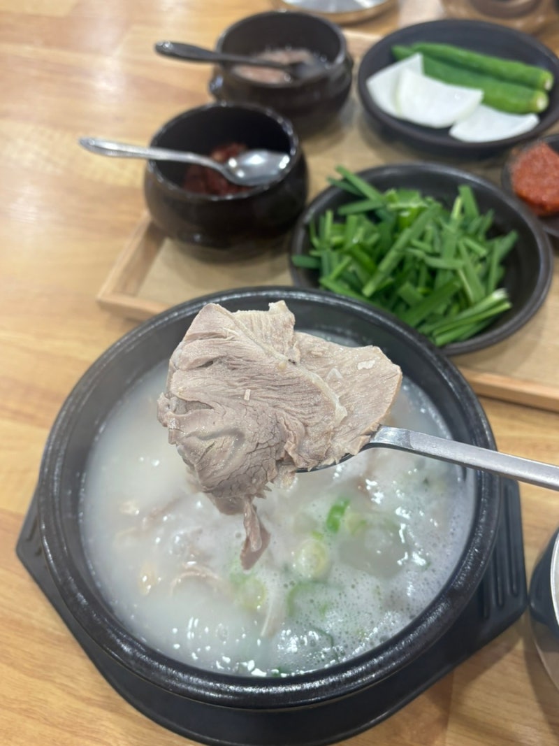 창원 용호돼지국밥, 깔끔하고 쾌적한 국밥집
