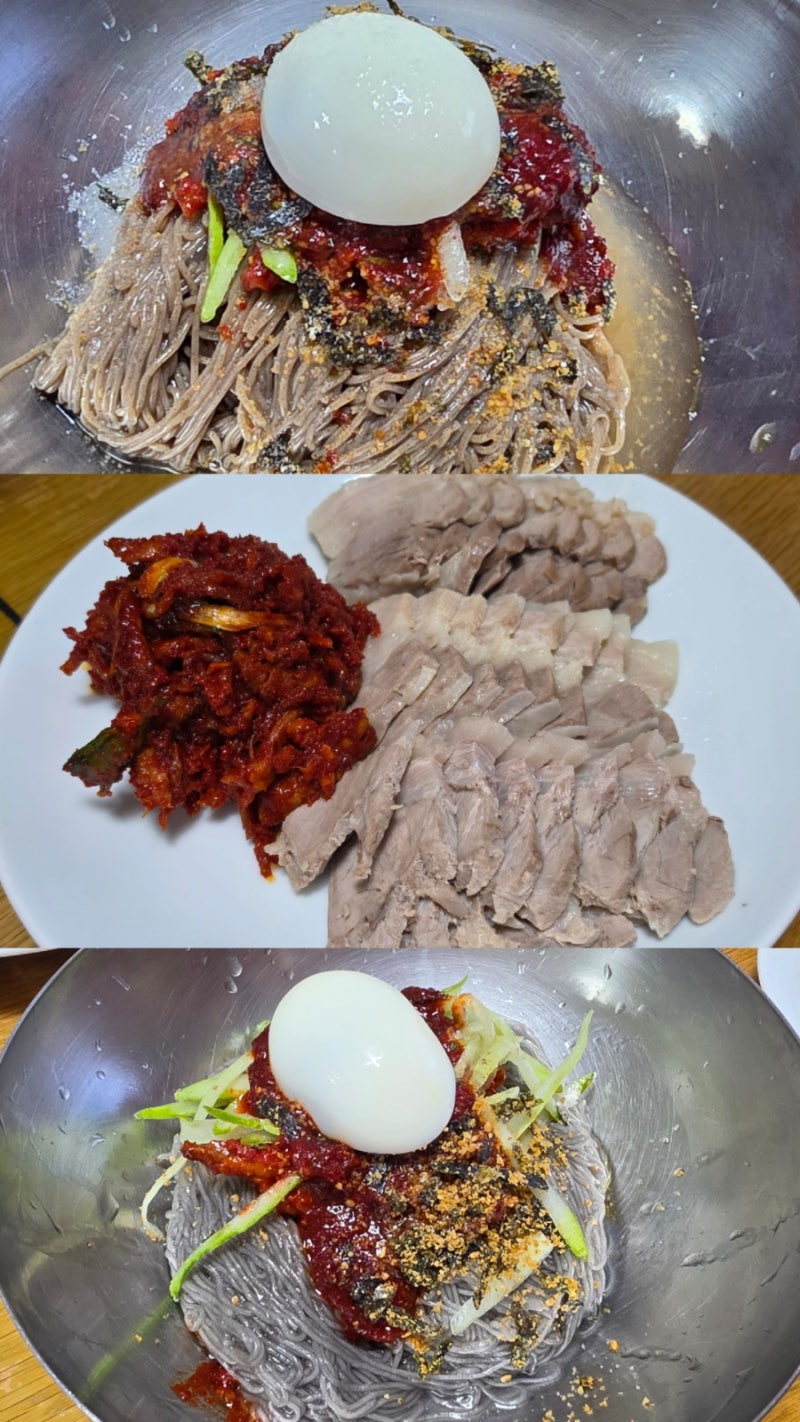 [양양 여행] 양양냉면 추천! 현지인 추천 맛집, 인생 함흥회냉면과 수육