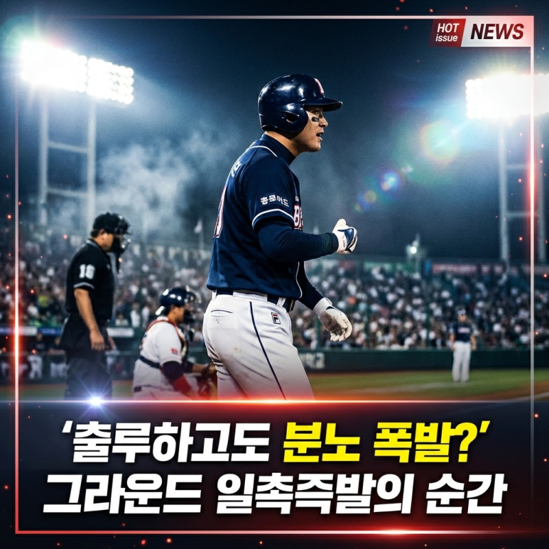 "출루했는데 왜 방망이를 집어던졌을까?" KT 최원준 배트 패대기 논란과 장성우 질책 전말