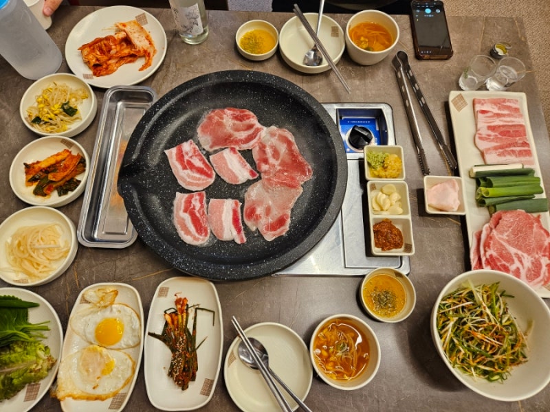 대전 대흥동맛집 대전대파집 대파랑 구워먹는 국내산 급랭삼겹살