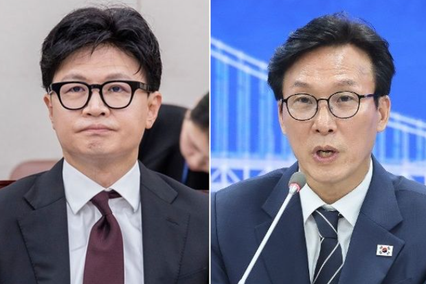 [속보] “딸 논문 대필했나” vs “아들 아빠 찬스”…김민석·한동훈 자녀 의혹 전면전, 대체....