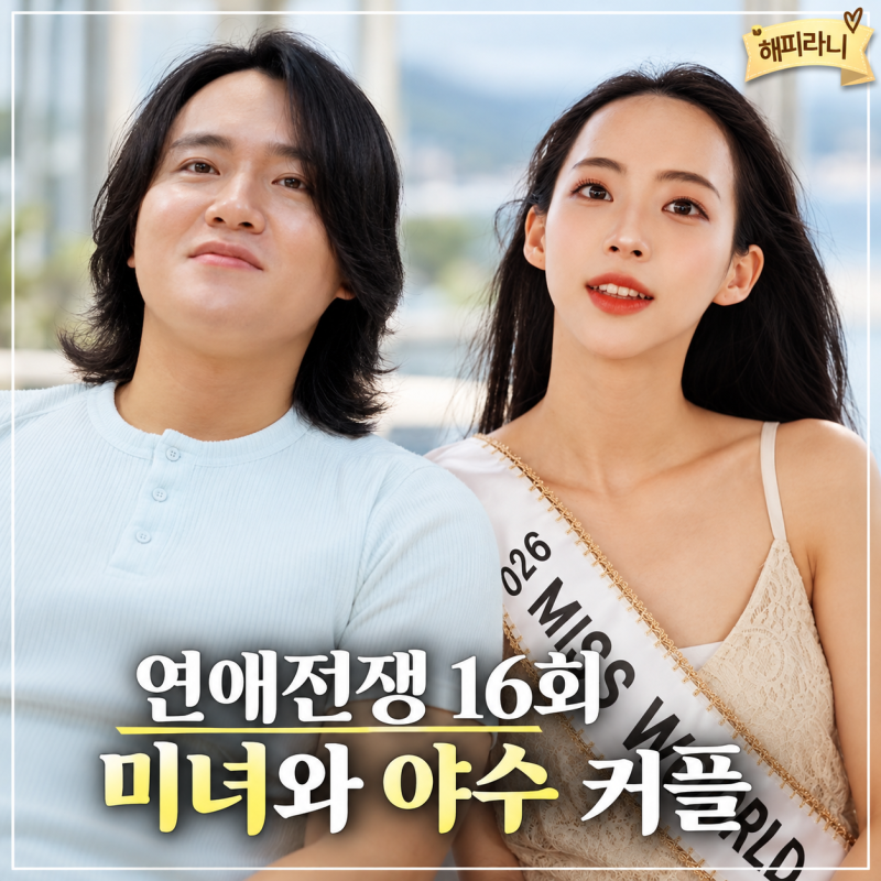 연애전쟁 16회 미녀와 야수 커플 결말은? 미코 출신 이주향 인스타 나이 프로필 화제