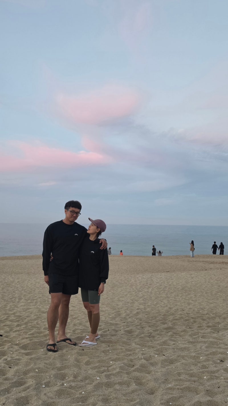강릉 경포해변 강문해변 머슬비치