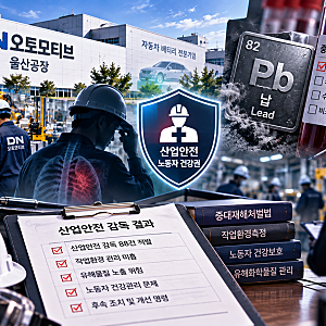 DN오토모티브 납 배출 주사 논란…비타민 주사라더니? 노동부 88건 적발·대통령 엄중 조사 지....