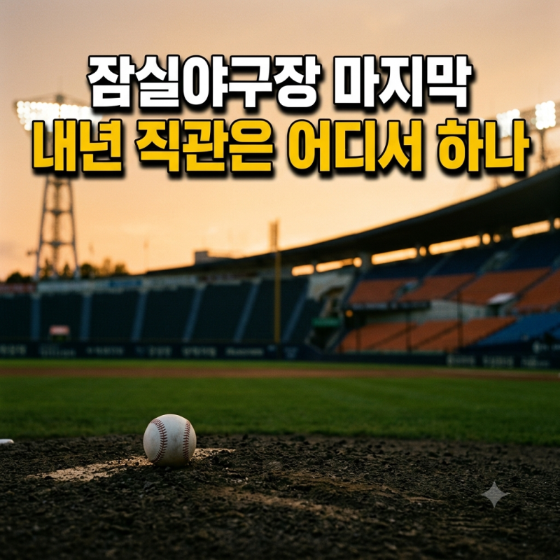 김인식 감독 잠실야구장 마지막 시구, 잠실야구장 공사와 돔구장 완공일