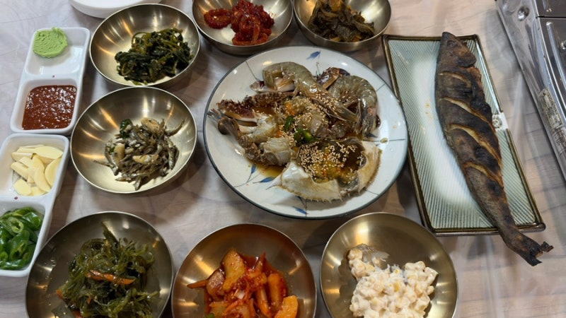 태안 안면도여행 줄서서먹는 게국지맛집 대양횟집 내돈내산 솔직후기 연예인들도 다녀간 곳....