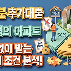 공유지분대출 | 공동명의 아파트추가대출 미동의 조건 및 달라지는 한도 조건 안내