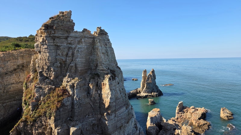 백령도 여행 2: 두무진 유람선(해상 관람), 두무진 비경길, 사곶냉면 / [2/3일차 오전]