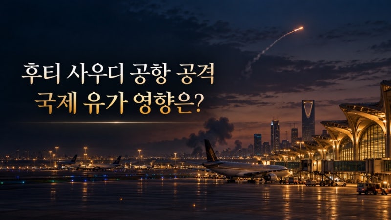 후티 사우디 공항 공격 충격 전말: 리야드 킹칼리드 공항 피격 배경과 국제 유가 영향 총정리