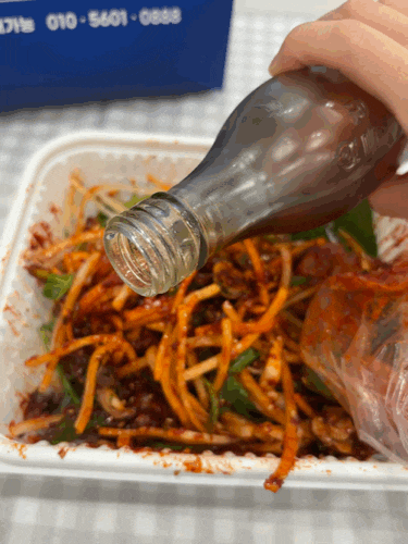 ️ 강릉중앙시장맛집 ‘원조 소문난 무침회’ | 시장 먹거리 포장!