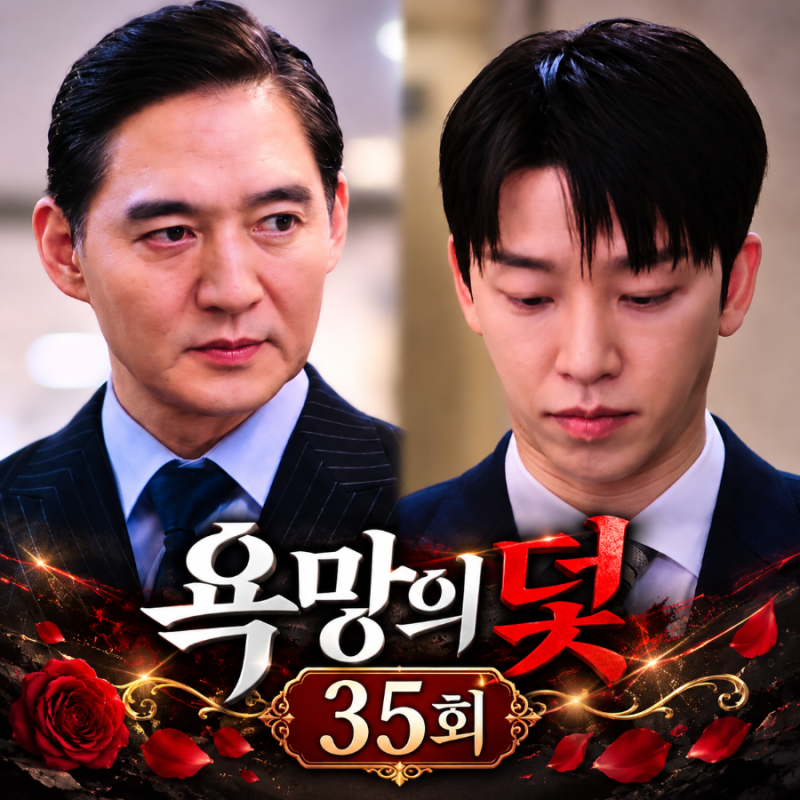 욕망의 덫 35회, 설정환 아버지 양복에 유태웅 경악 숨겨진 악연 드러나나