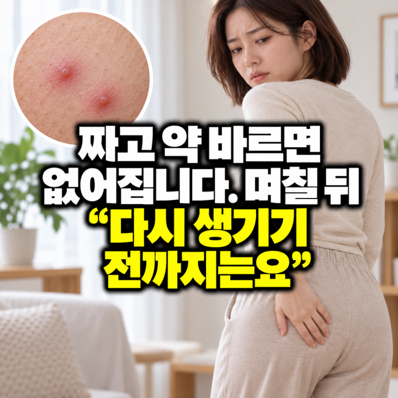 엉덩이 뾰루지 짜도 또 생긴다면, 모낭염과 화농성 종기 구분법부터