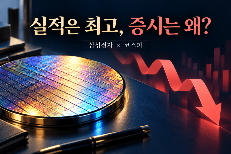 삼성전자 실적은 역대급인데, 코스피는 왜 급락했을까?