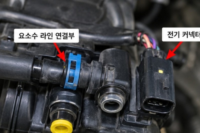 벤츠 S클래스 W222 S350d(OM642) 요소수 펌프(요소수 공급유닛·AdBlue 펌프·SCR 공급모듈) 고장·시....