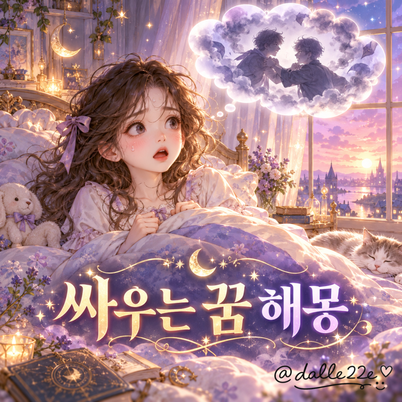 싸우는 꿈 해몽 상대별 의미와 길흉 총정리