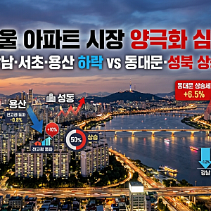 [공유] “강남 아닌데 터졌다”...서울 아파트 절반 이상, 전고점 돌파