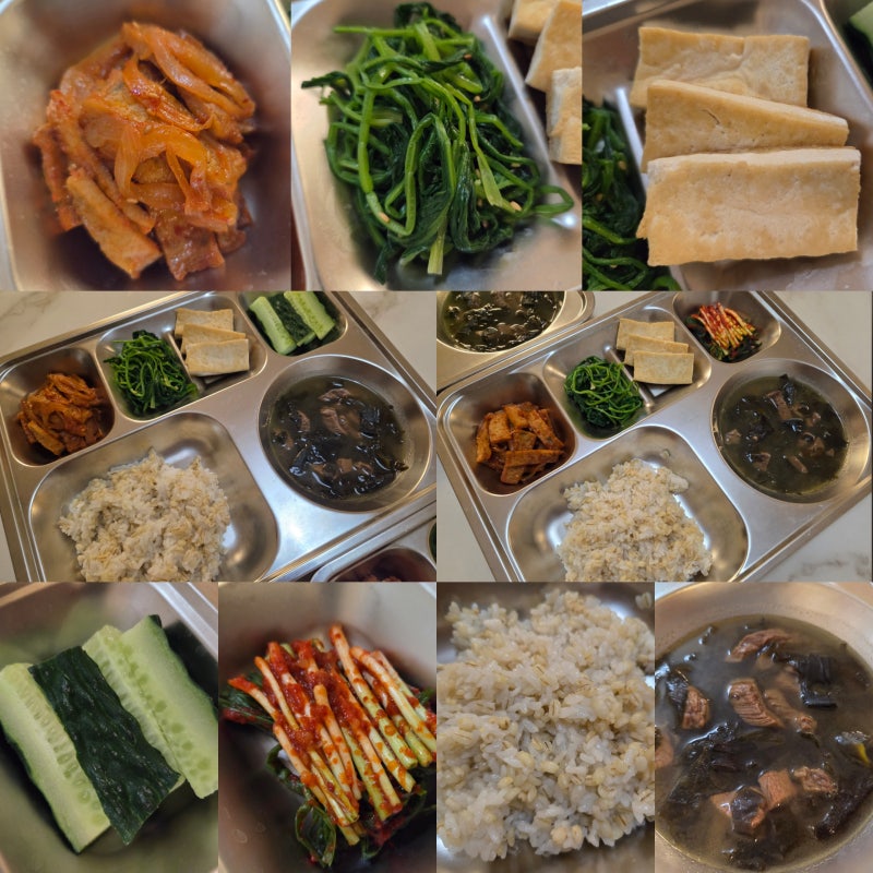 초등 하루 식단/ 성장기 아이를 위한 현실 집밥 메뉴