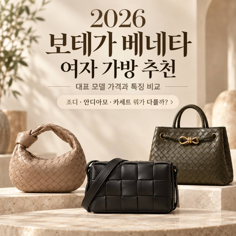2026 보테가 베네타 여자 가방 추천, 대표 모델 가격과 특징 비교