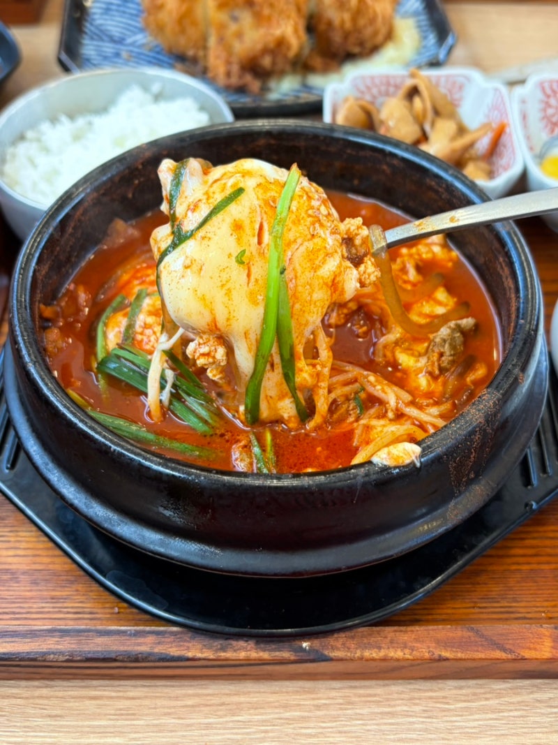 강릉 짬뽕순두부 맛집 초당모꼬지｜치즈짬뽕순두부 생면 솔직후기