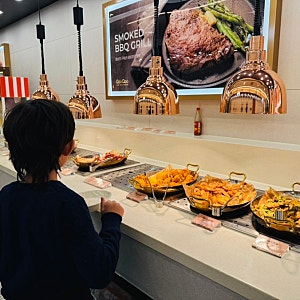 광주 수완지구 맛집 쿠우쿠우 골드 수완점 웨이팅 초밥뷔페 놀이방 식당