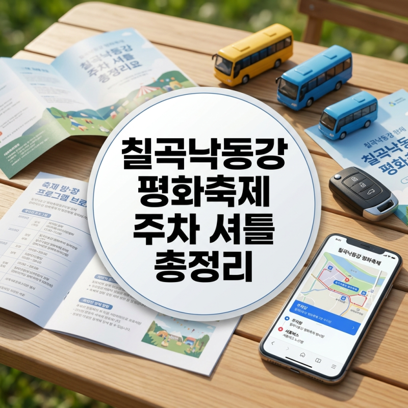 2026 칠곡낙동강평화축제 초대가수 라인업 타임테이블 주차장 셔틀버스 총정리
