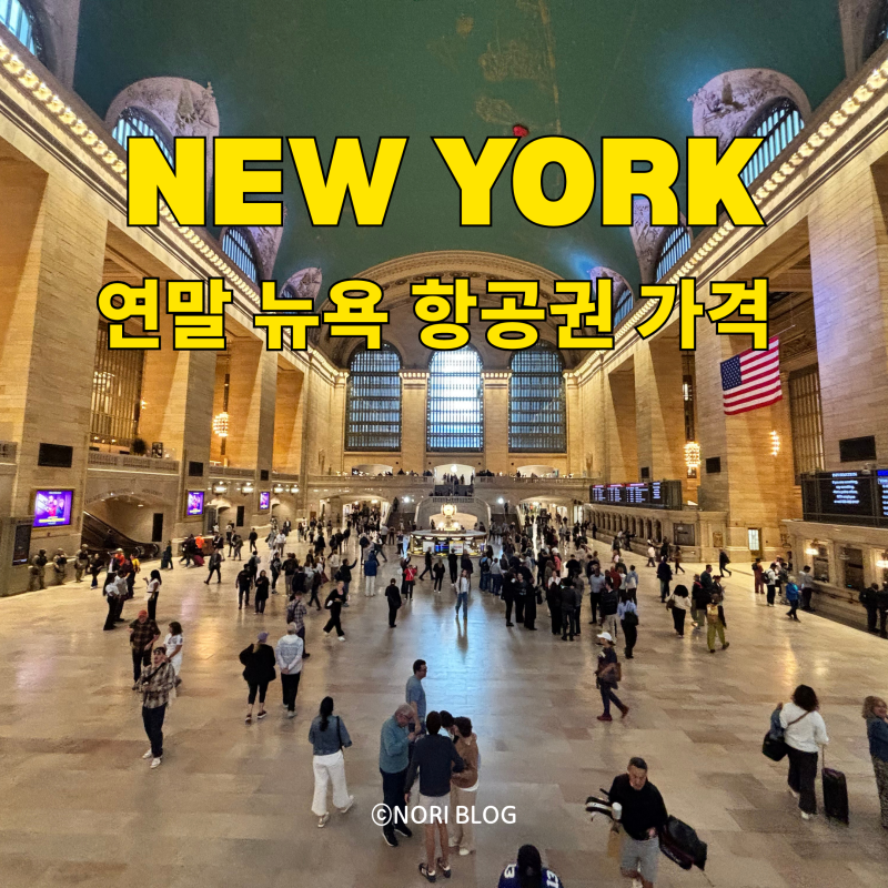 뉴욕 항공권 고민중이라면 지금 안 사면 손해 11월은 유류할증료 더 올라요