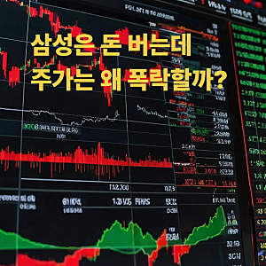 삼성전자 역대급 실적에도 코스피 폭락! 주가는 왜 거꾸로 갈까?
