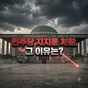 2026년 민주당 지지율 처참, 최민희 의원이 짚어본 근본 원인 5가지