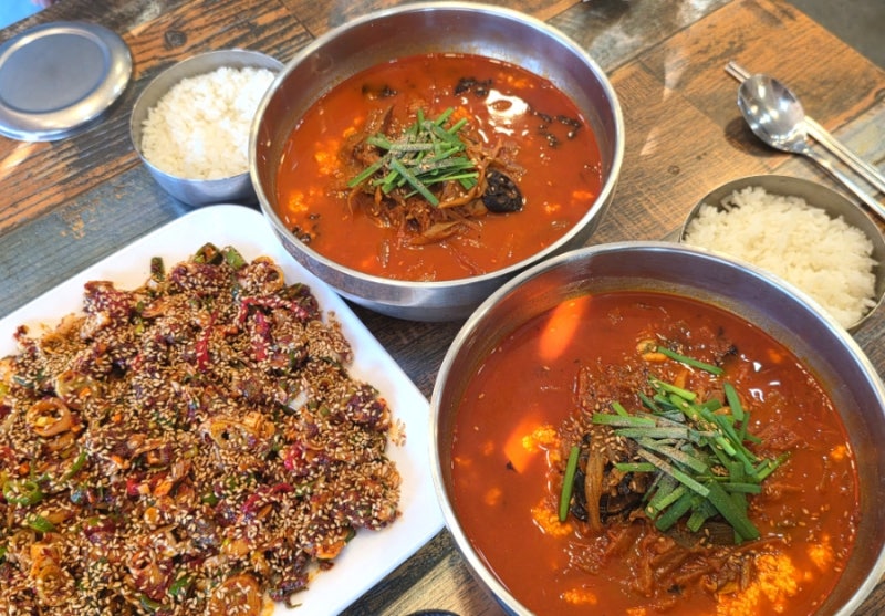강릉여행) 초당동맛집 짬뽕 순두부 초당애 불맛 가득 후기