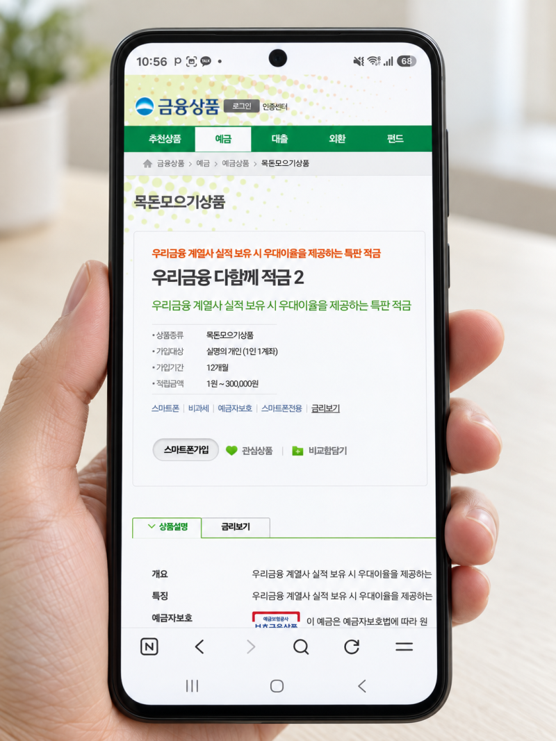 "연 9% 이자주는 적금 특판" 등장! 우리금융 다함께 적금2 진짜 맞아?