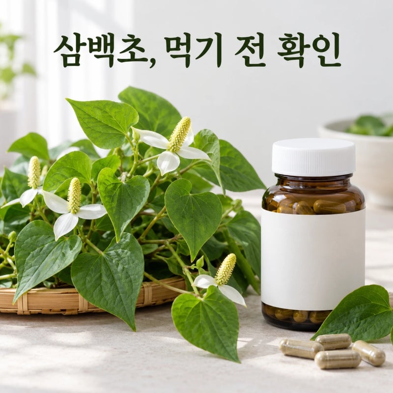 삼백초 효능 부작용, 먹기 전에 확인할 4가지 (인정 범위·섭취 제외 대상·알레르기·1일 섭취....