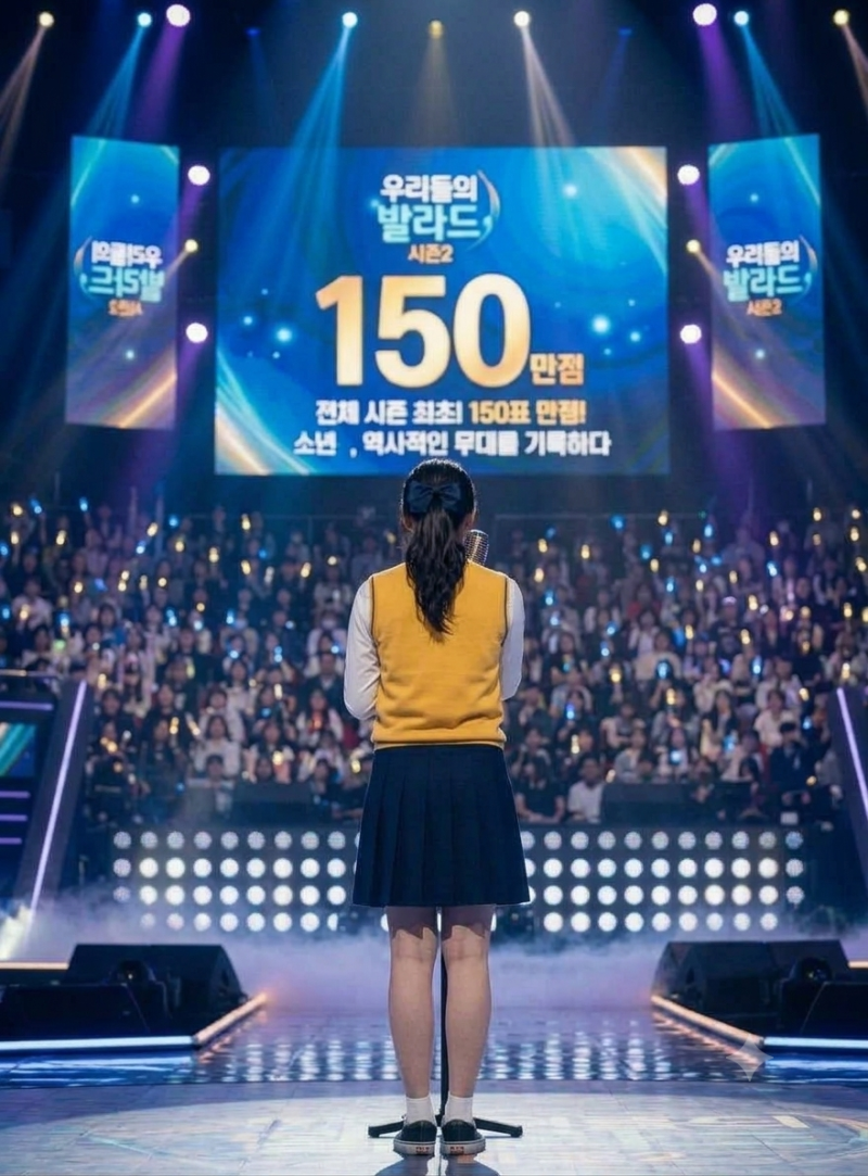 "150명 중 150명이 울었다" 우발라2 박예승 15세, 나를 외치다 전체 시즌 최초 150표 만점 | 우리....