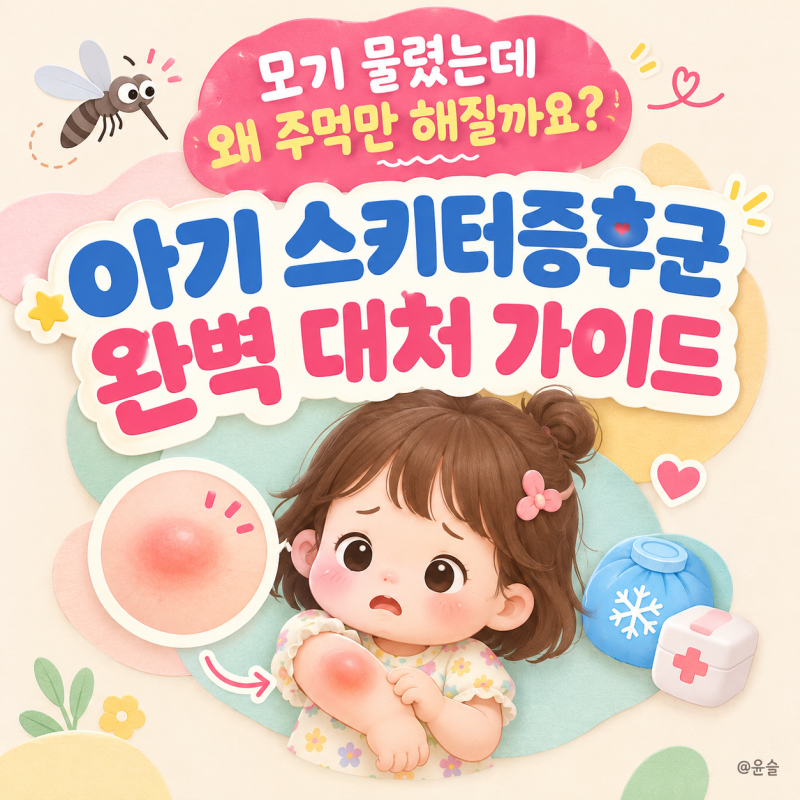 스키터증후군 증상 모기 알레르기 대처법