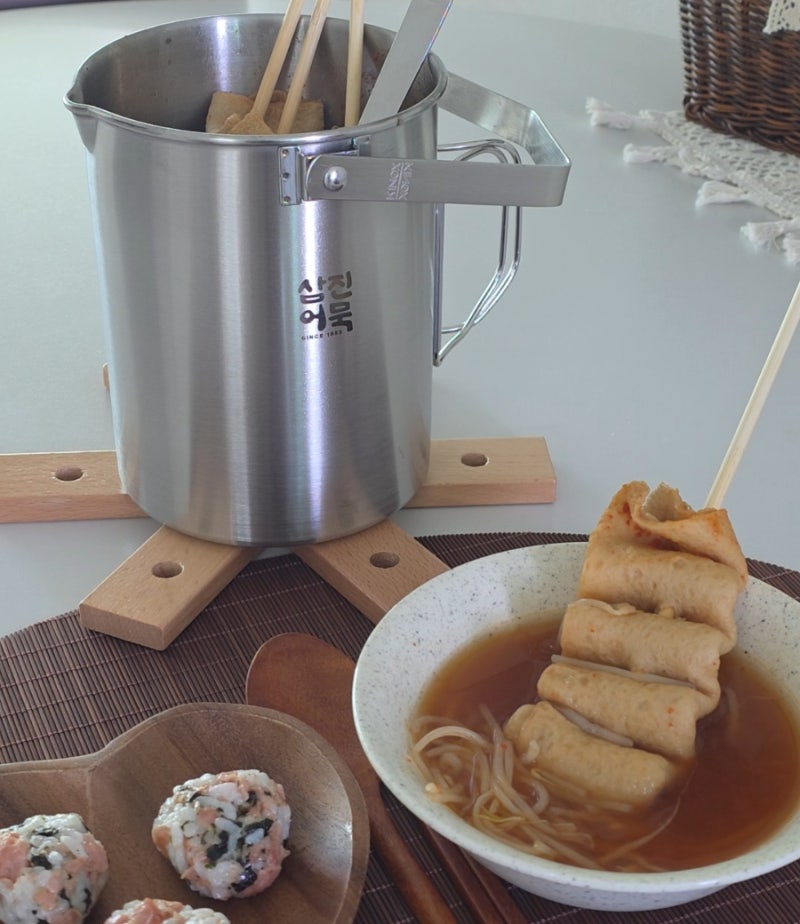 캠핑요리 추천 다년간 캠핑 다닌 엄마가 선택한 삼진어묵 꼬치사각 어묵탕