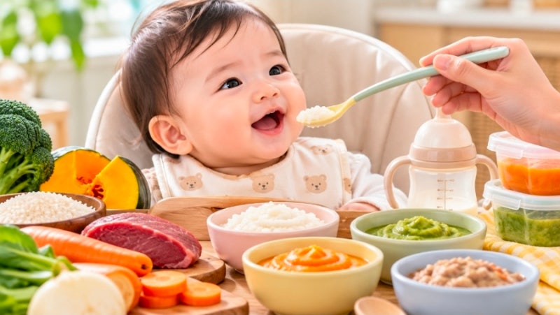 초기이유식 식단표｜6개월 아기 첫 한 달 스케줄·양·쌀미음·소고기 시작 시기