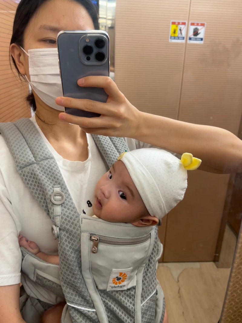 에르고베이비 아기띠 언제부터? 3개월부터 18개월까지 써본 후기