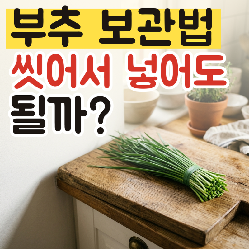 부추 보관법, 씻어서 넣어도 될까? 물러지지 않게 세워 두는 요령과 썬 부추 냉동, 다이어트 ....