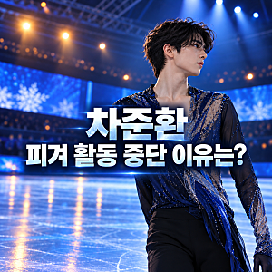 차준환 피겨 활동 중단, 은퇴일까? 국가대표·대회 출전 중단 이유