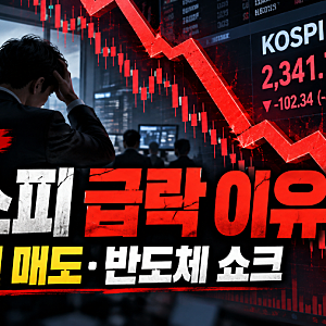 코스피 급락 이유 5가지｜2026년 10월 13일 주가 폭락 원인과 삼성전자·SK하이닉스 전망