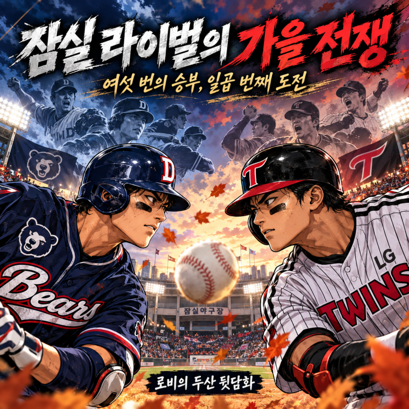 [KBO] LG vs 두산 가을야구의 역사...그리고 일곱 번째 잠실 전쟁