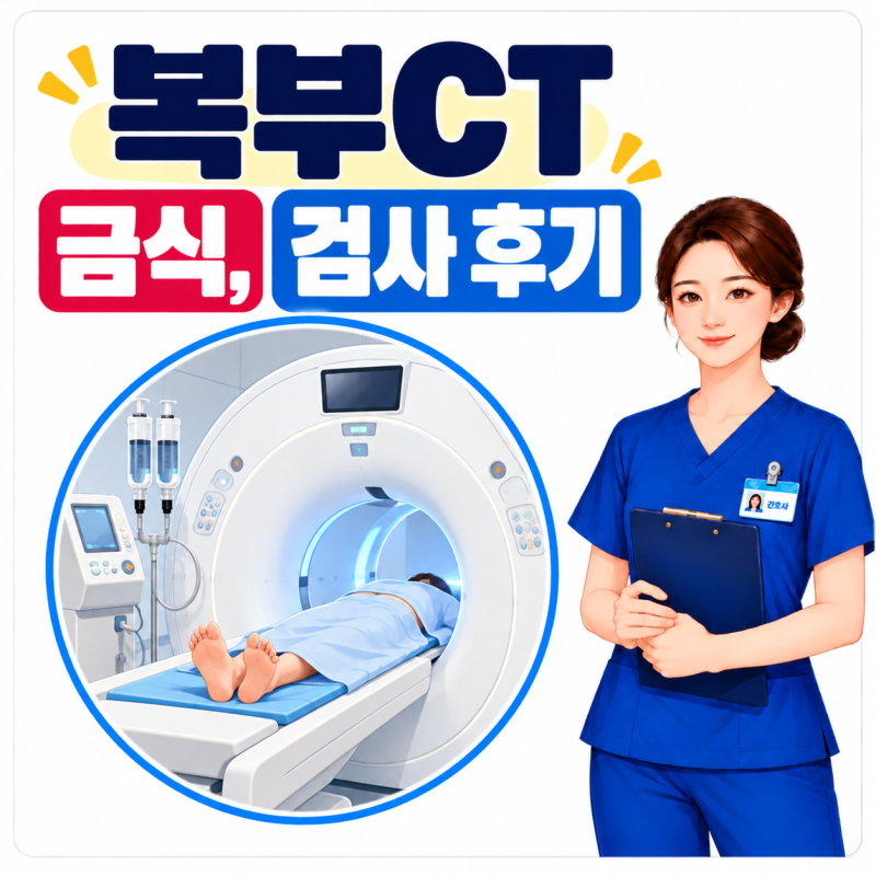 복부 CT 조영제 맞을 때 느낌? 복부 CT 검사 목적 금식시간도 알아봐요