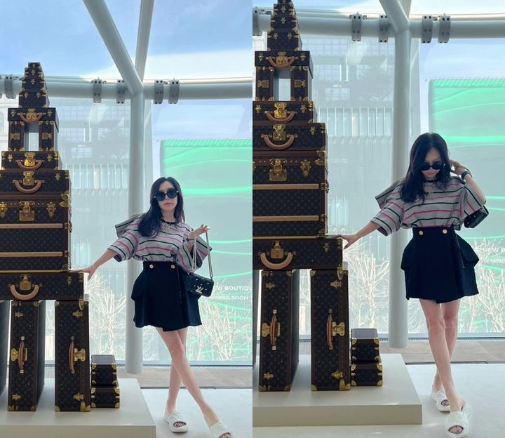 “현빈 엄마가 이런 옷을?” 박준금 패션, ‘60대 제니’라 불리는 이유 사진으로 보니