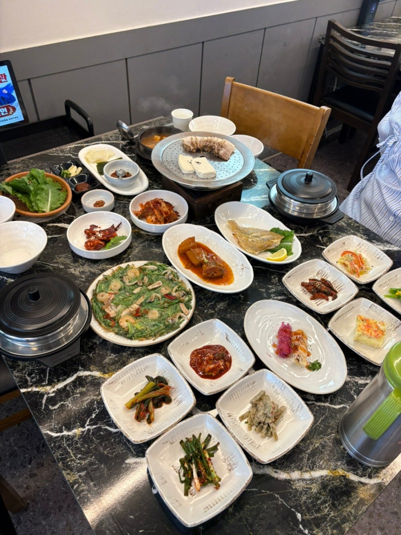 [신호동맛집] 부산 강서구 한정식 명지가족외식 추천 ‘남도애한상’